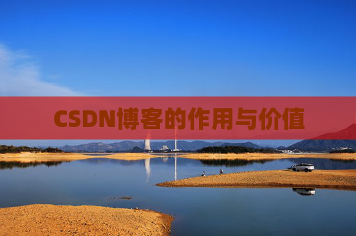 CSDN博客的作用与价值